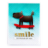 Spellbinders, Etched Die From The Out And About Collection, Skateboarding (S2-404)