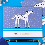 Spellbinders, Etched Die From The Out And About Collection, Roller Disco Dottie (S2-405)