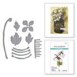 Spellbinders Etched Dies Through the Meadow by Susan Tierney, Chinese Meadow Rue (S3-527)