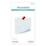 Spellbinders, Push Pin Notes Etched Dies from the Take Note Collection (S3-550)