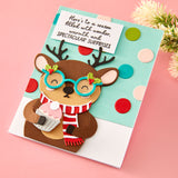 Spellbinders, Etched Dies From The Spectacular Christmas, Spectacular Deer (S3-564)