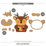 Spellbinders, Etched Dies From The Spectacular Christmas, Spectacular Deer (S3-564)