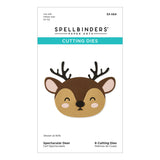 Spellbinders, Etched Dies From The Spectacular Christmas, Spectacular Deer (S3-564)