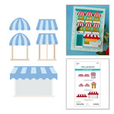 Spellbinders, Everyday City Holiday Die by Yana Smakula, Everyday Awnings (S3-579)