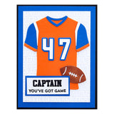 Spellbinders Etched Dies, Game Days Collection By Justine Dvorak, Athletic Apparel (S4-1294)