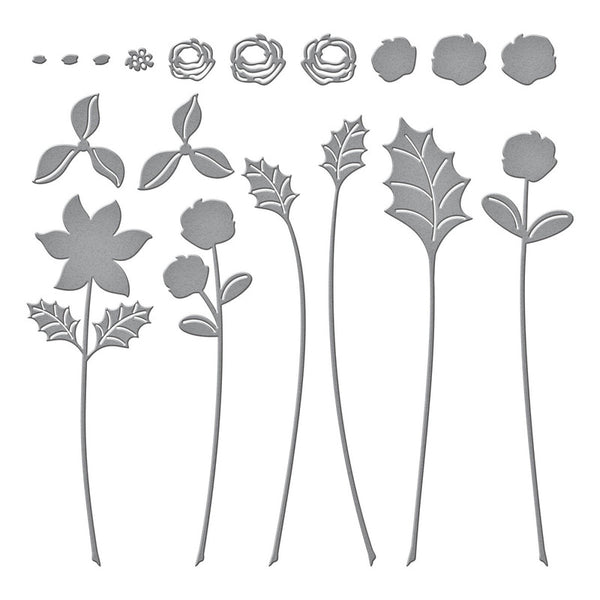 Spellbinders, Etched Dies, Christmas Sprigs (S4-1303)