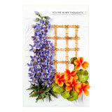 Spellbinders Etched Dies By Susan Tierney-Cockburn Bamboo Trellis, Through The Arbor Garden (S4-1321)