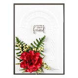 Spellbinders, Etched Dies By Susan Tierney-Cockburn Carnation, Through The Arbor Garden (S4-1325)