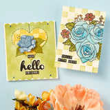 Spellbinders Etched Dies From The Garden Collection By Wendy Vecchi, Vintage Florals (S4-1328)