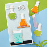 Spellbinders Etched Dies By Annie Williams, Laboratory Glassware (S4-1334)