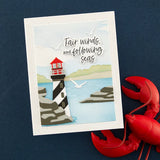 Spellbinders Etched Dies By Dawn Woleslagle, Guiding Light, Fair Winds (S4-1343)