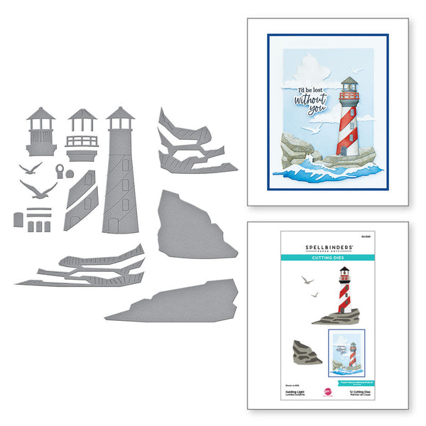 Spellbinders Etched Dies By Dawn Woleslagle, Guiding Light, Fair Winds (S4-1343)