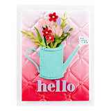 Spellbinders, Etched Die From The Out And About Collection, Sprinkle & Grow (S4-1351)