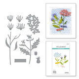 Spellbinders Etched Dies From The Field Notes, Wildflowers (S4-1369)