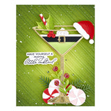 Spellbinders Etched Dies From Happy Hour, Christmas Cocktails (S4-1374)
