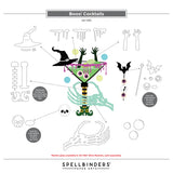Spellbinders Etched Dies From Happy Hour Boos! Cocktails (S4-1381)