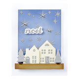 Spellbinders Etched Dies From The Timeless Trees Collection by Simon Hurley, Mantel Village (S4-1395)