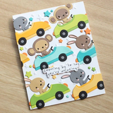 Spellbinders Etched Die From The Little Smiles Collection, Go Kart Go (S4-1400)