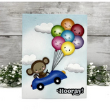 Spellbinders Etched Die From The Little Smiles Collection, Go Kart Go (S4-1400)