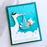 Spellbinders Etched Die From The Little Smiles Collection, Bundle of Joy (S4-1402)