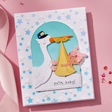 Spellbinders Etched Die From The Little Smiles Collection, Bundle of Joy (S4-1402)