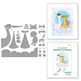 Spellbinders Etched Die From The Little Smiles Collection, Bundle of Joy (S4-1402)