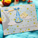 Spellbinders Etched Die From The Little Smiles Collection, Bundle of Joy (S4-1402)