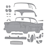 Spellbinders, Etched Dies By Mindy Eggen, Muscle Car, Classic Car, Classic Road Legends (S4-1444)