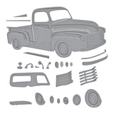 Spellbinders, Etched Dies By Mindy Eggen, Muscle Car, Timeless Truck, Classic Road Legends (S4-1446)