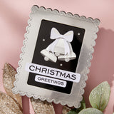 Spellbinders, Etched Dies By Lisa Horton, Bow & Bell Scallop Frame (S4-1448)
