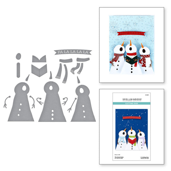 Spellbinders, Etched Dies From Wonderland, The Snow Notes (S4-1461)