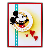 Spellbinders, Etched Dies From Say Cheese Classic Mouse, Frame & Sentiments (S4-1470)