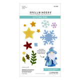 Spellbinders, Winter & Christmas Embellishments Etched Dies from the 3D Felt Décor Collection by Sandi MacIver (S4-1491)