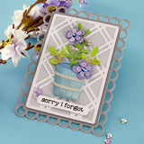 Spellbinders, Clear Stamp & Die Set by Lisa Horton, So Amazing Sentiments (SDS-223)