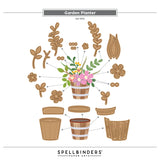 Spellbinders, Etched Dies By Lisa Horton, Garden Planter (S4-1515)