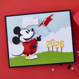 Spellbinders Press + Foil Plate & Die Set, Classic Mouse, Graduation Sentiments (BP-358)