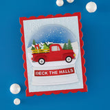 Spellbinders, Etched Dies by Simon Hurley, Holiday Truck Scene (S4-1576)