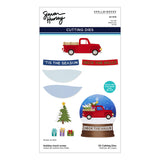 Spellbinders, Etched Dies by Simon Hurley, Holiday Truck Scene (S4-1576)