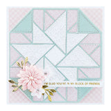 Spellbinders Etched Dies By Becca Feeken, Layered Windmill (S5-545)