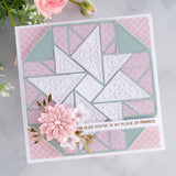 Spellbinders Etched Dies By Becca Feeken, Layered Windmill (S5-545)