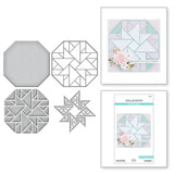 Spellbinders Etched Dies By Becca Feeken, Layered Windmill (S5-545)
