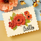 Spellbinders Etched Dies From The Garden Collection By Wendy Vecchi, Vintage Florals (S4-1328)