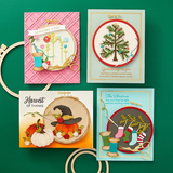 Spellbinders Etched Dies By Nichol Spohr, Gathering Stitches (S5-629)