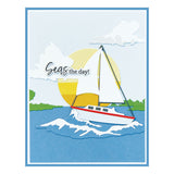 Spellbinders Etched Dies By Dawn Woleslagle, Set Sail, Fair Winds (S5-633)