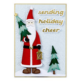 Spellbinders Etched Dies From Home For The Holidays, St. Nick (S5-642)