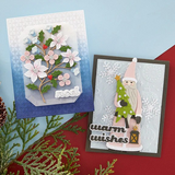 Spellbinders Etched Dies From Home For The Holidays, St. Nick (S5-642)