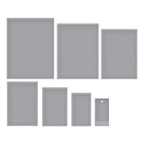 Spellbinders Etched Dies From Happy Hour, Perfect Touch Rectangles And Tag (S5-647)