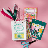 Spellbinders Etched Dies Just Sayin' by Kelly Bangs. Punctuation and Icons (S5-663)