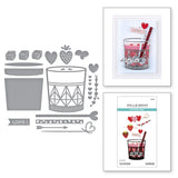 Spellbinders, Etched Die, Love On The Rocks (S5-668)