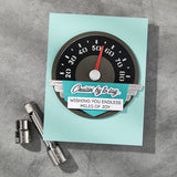 Spellbinders, Etched Dies from Classic Road Legends, Speedometer (S5-689)